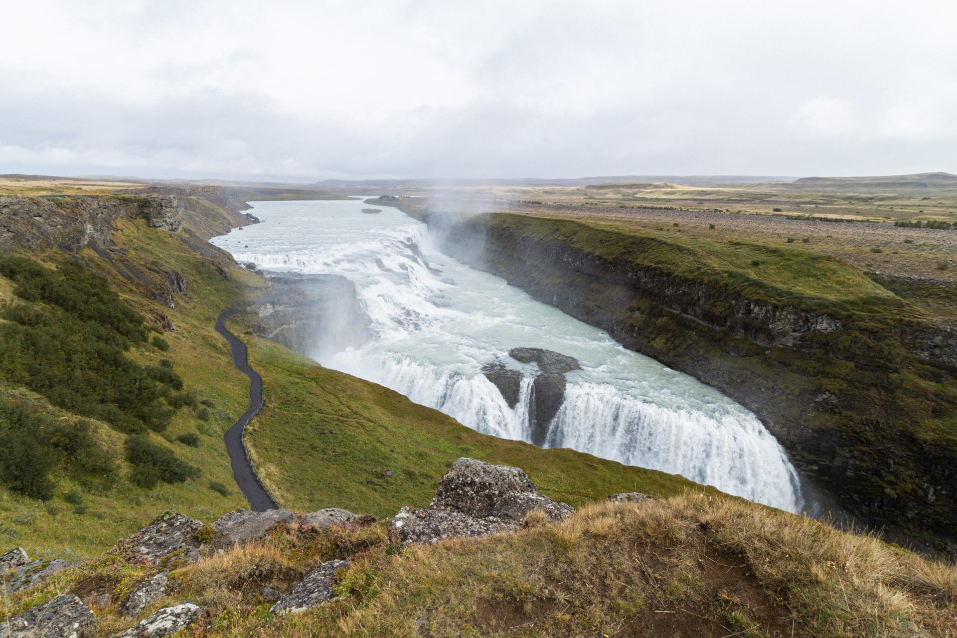 Gullfoss waterfall