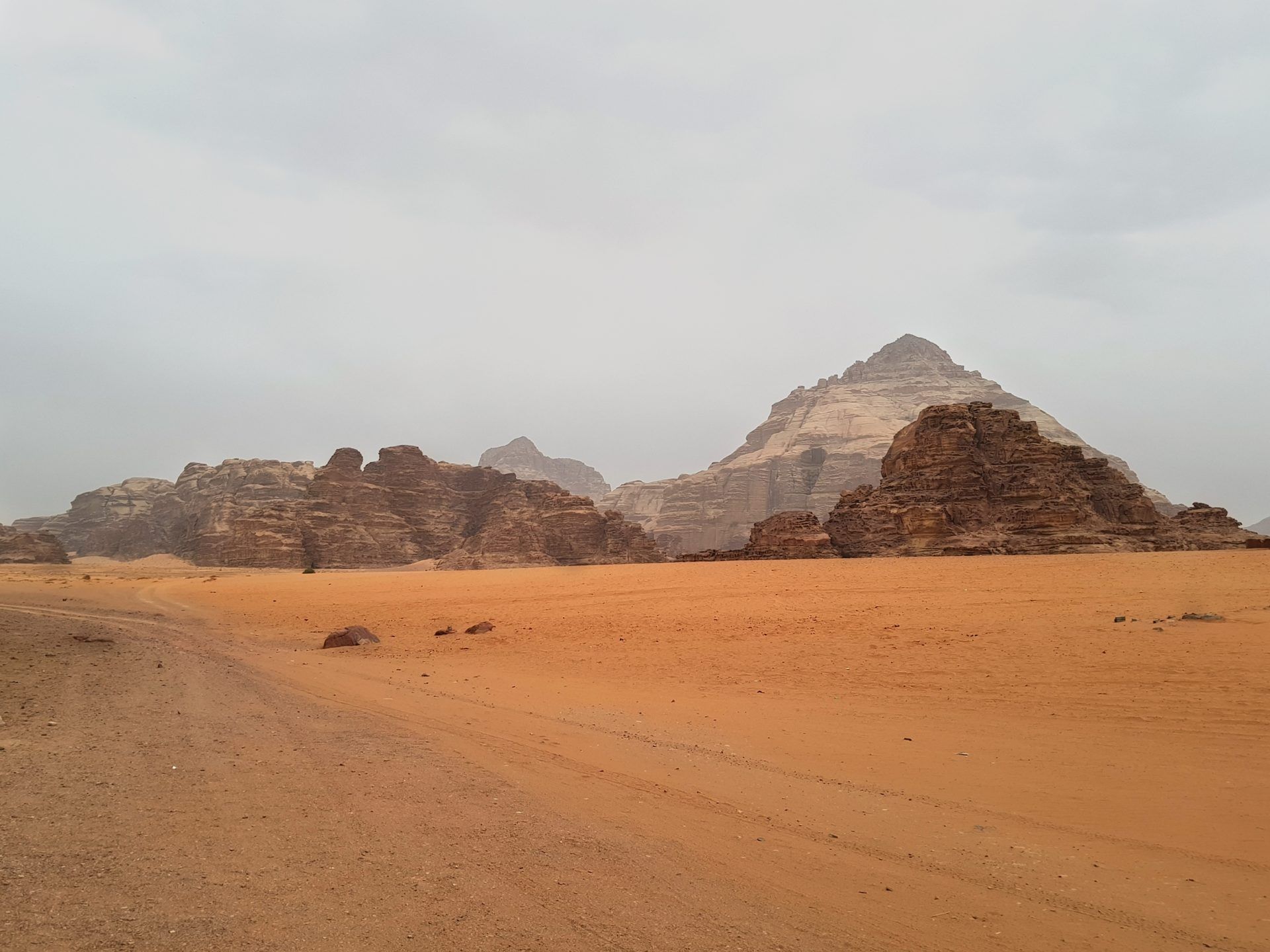 Krajobraz Wadi Rum