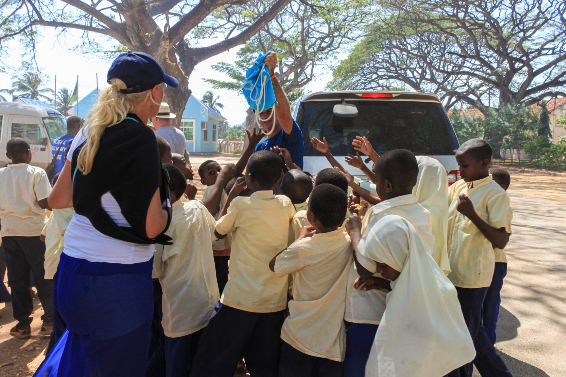 Zanzibar school children