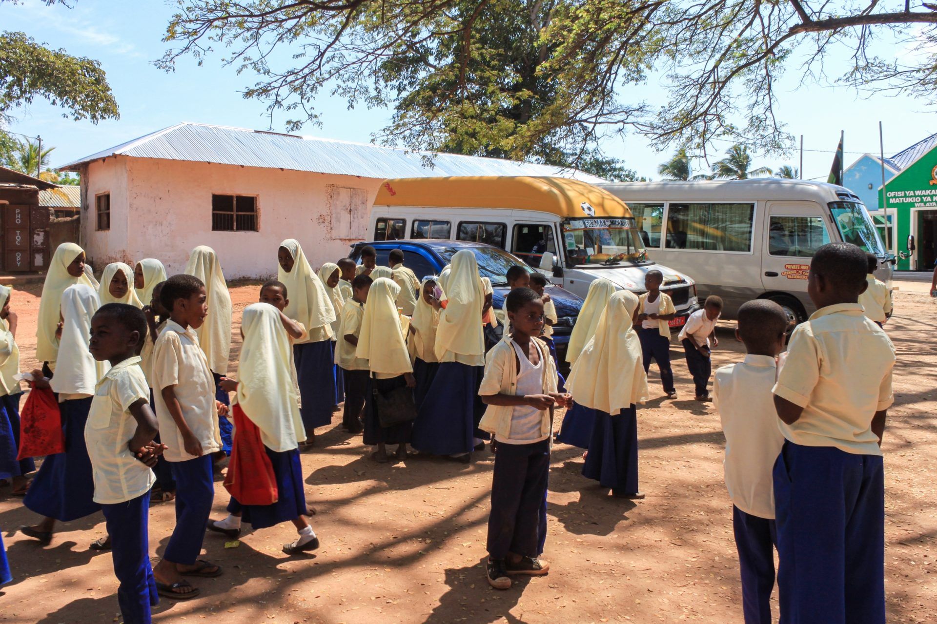 Tanzania school children