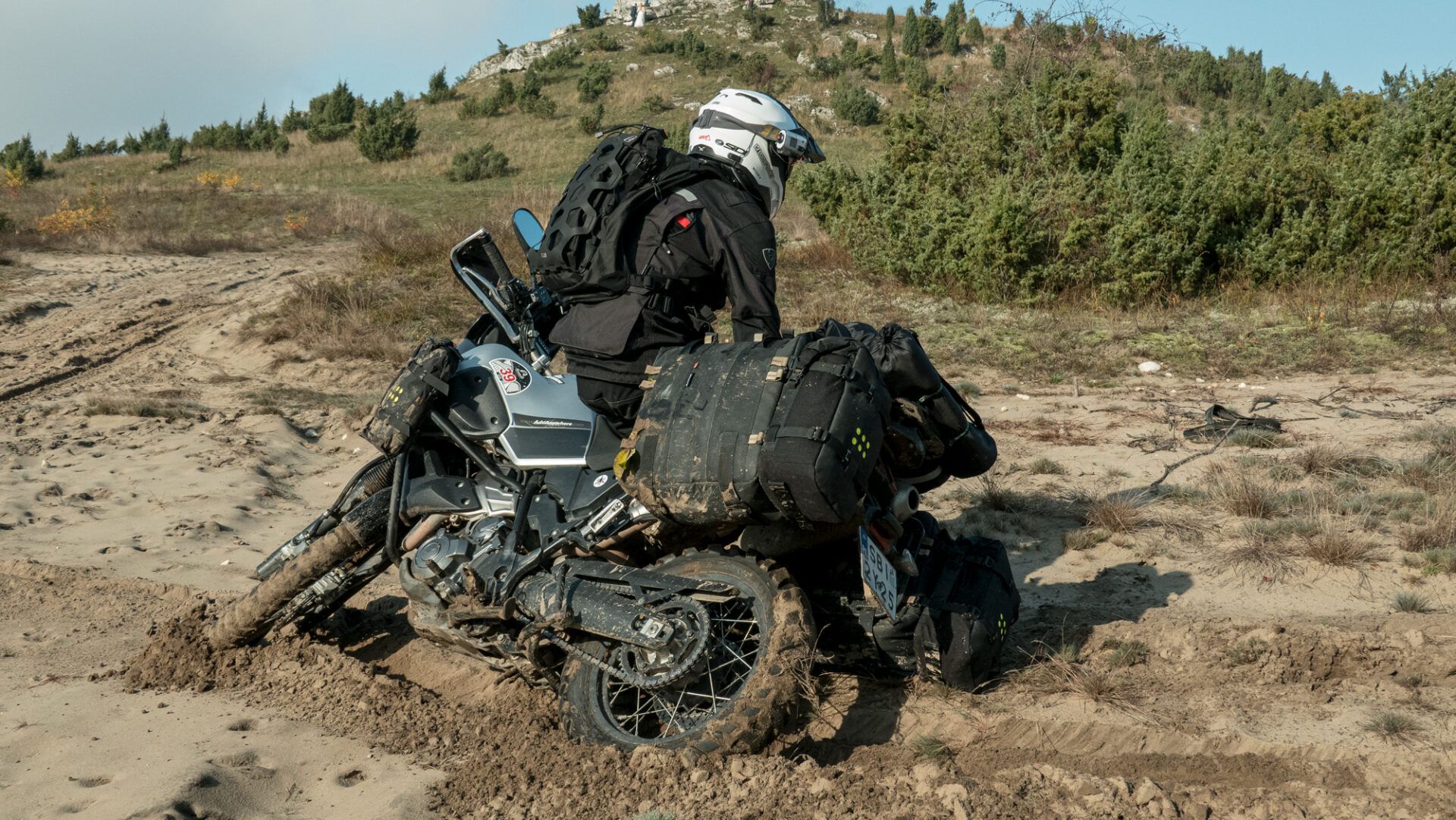 Enduro w piasku