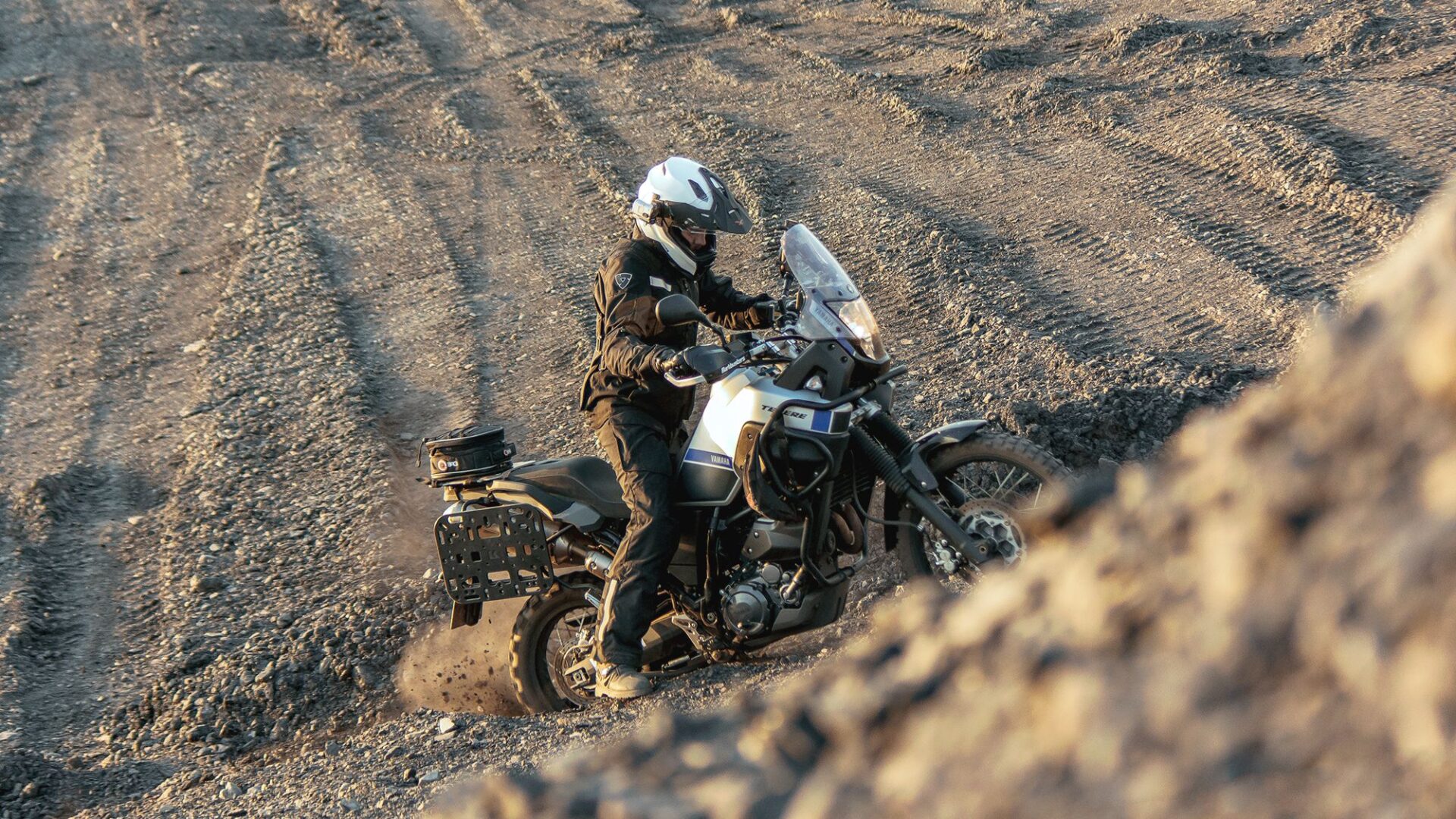 Dual sport motorcycle