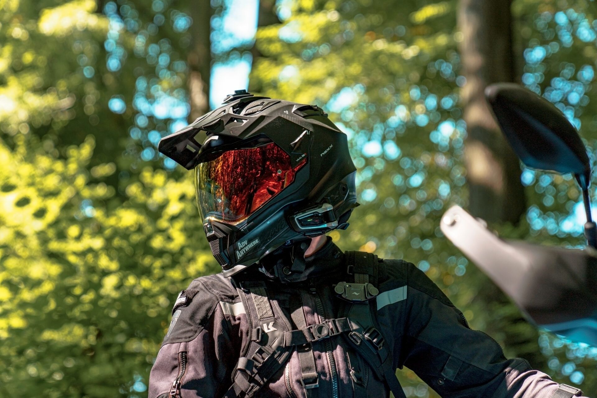 Nexx helmet x.wed2 carbon black