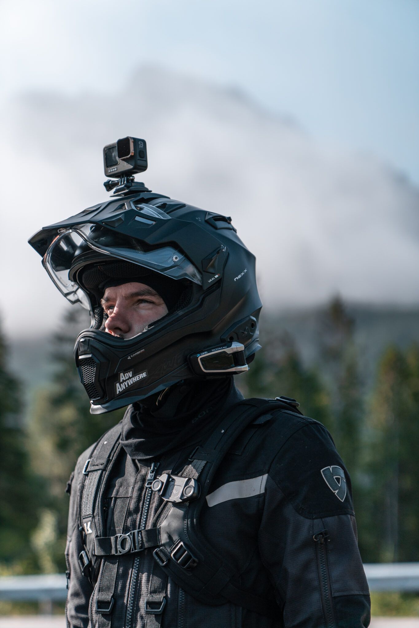 The Best Adventure Helmet X.WED2 Carbon AdvAnywhere