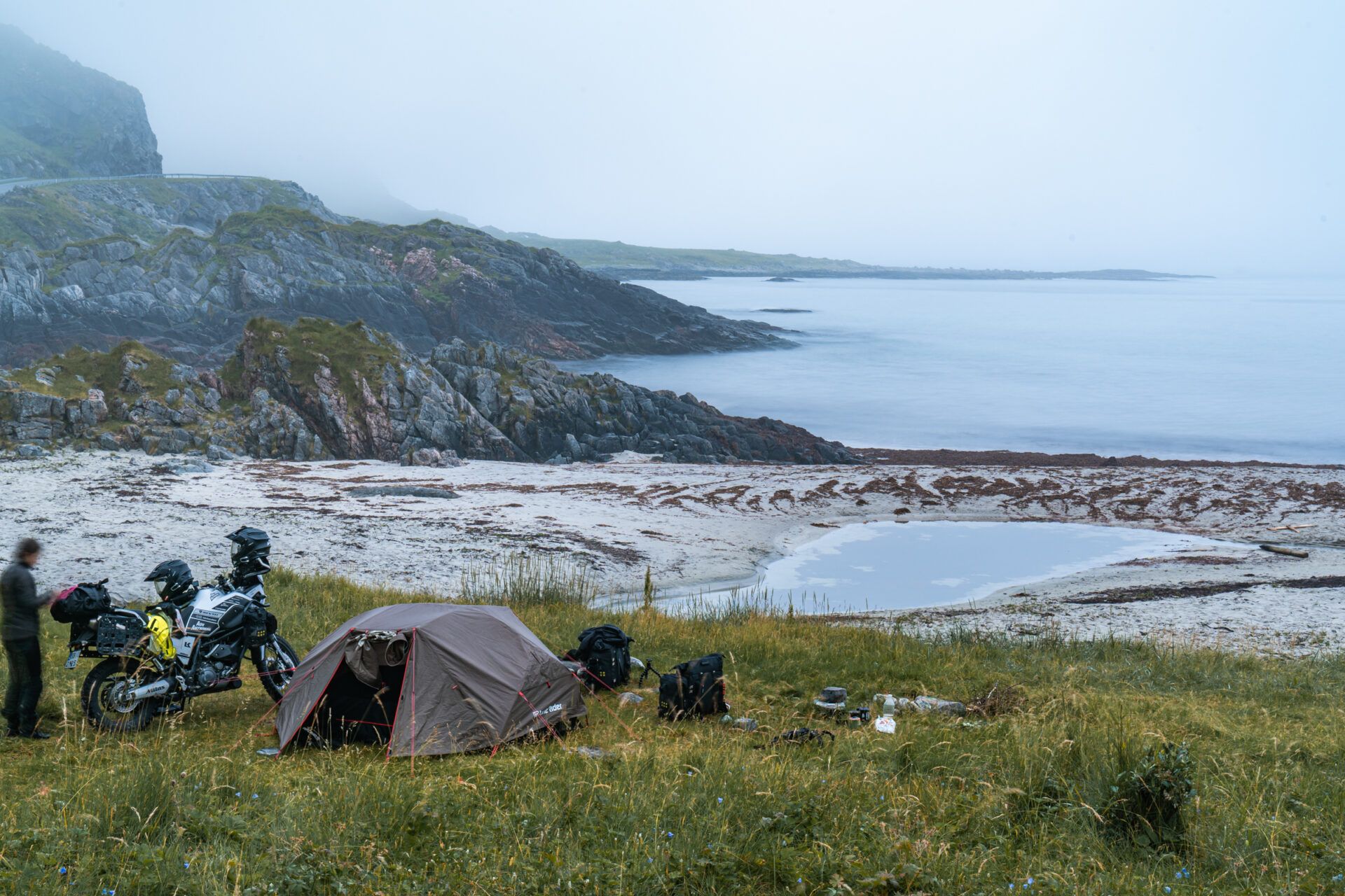 Wild camping Norway