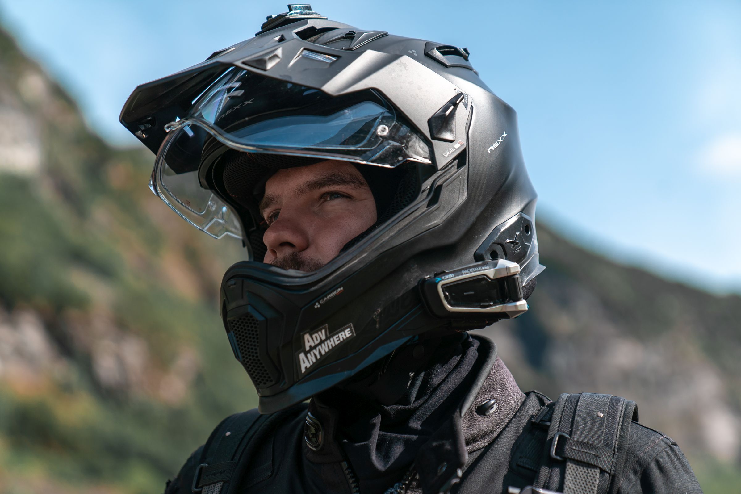 helmet with cardo packtalk