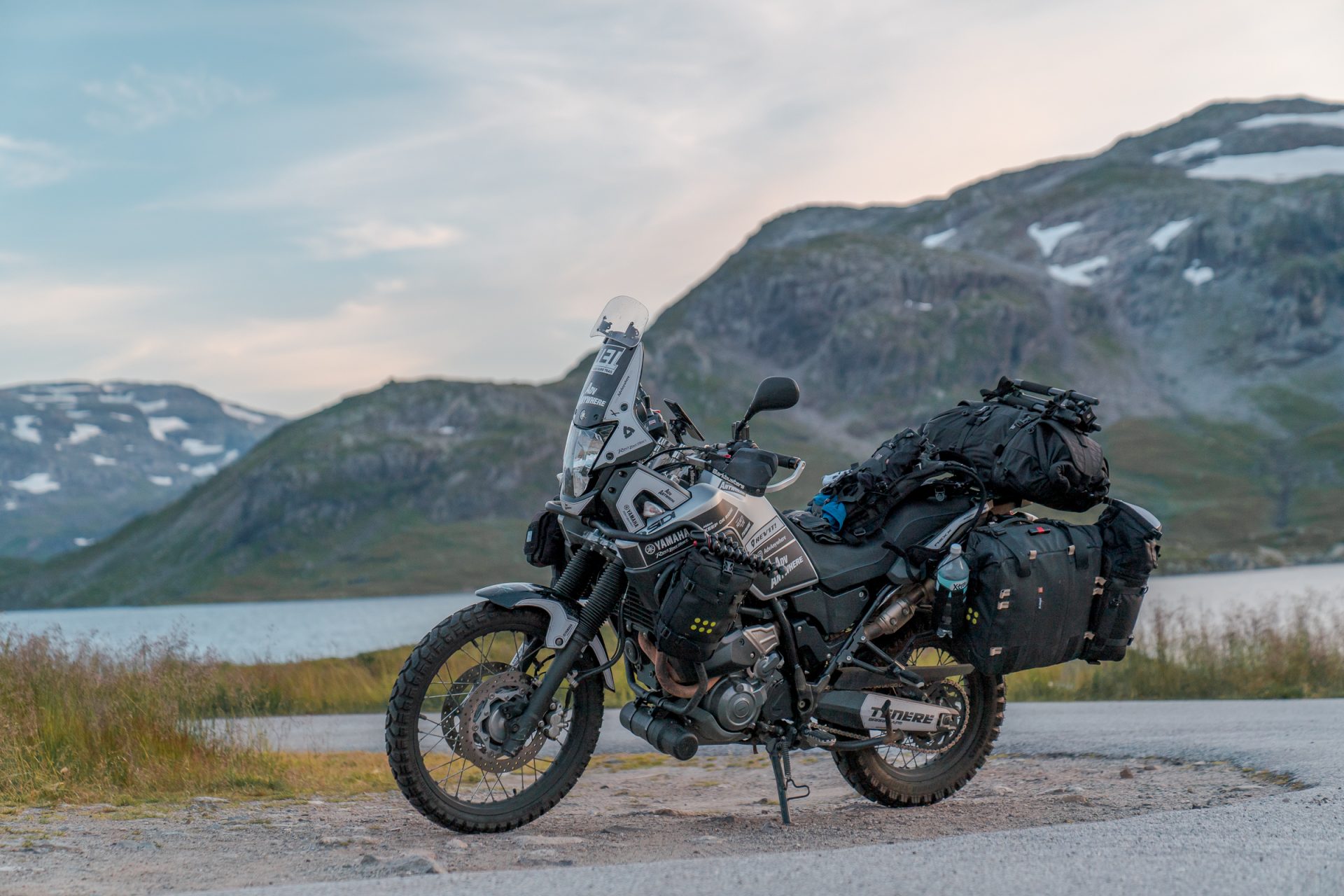 Long distance motorcycle travel 