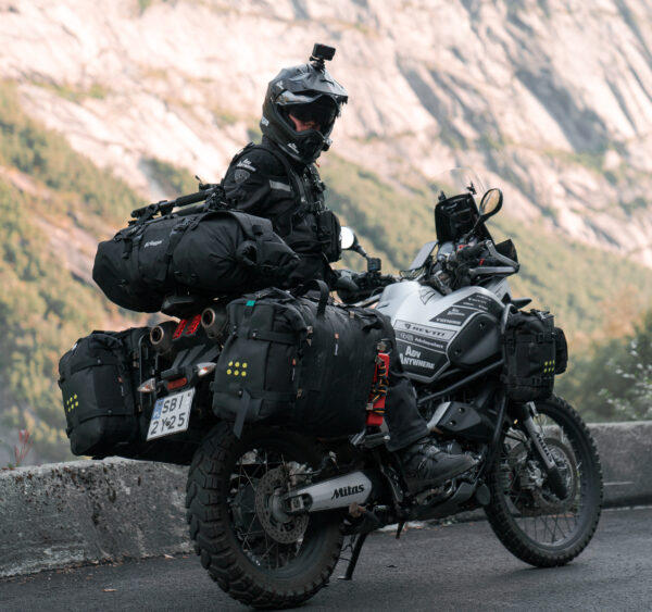 Long distance motorcycle travel