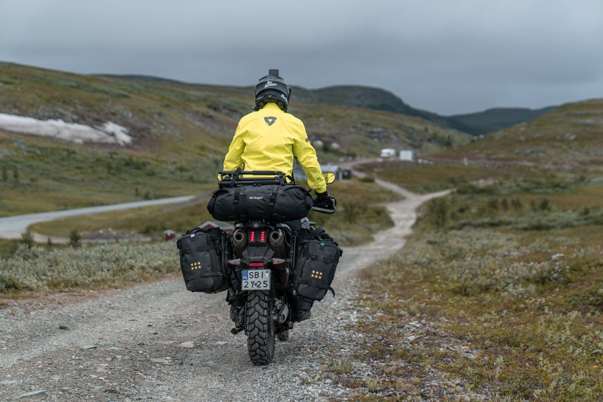 Norway offroad with bags