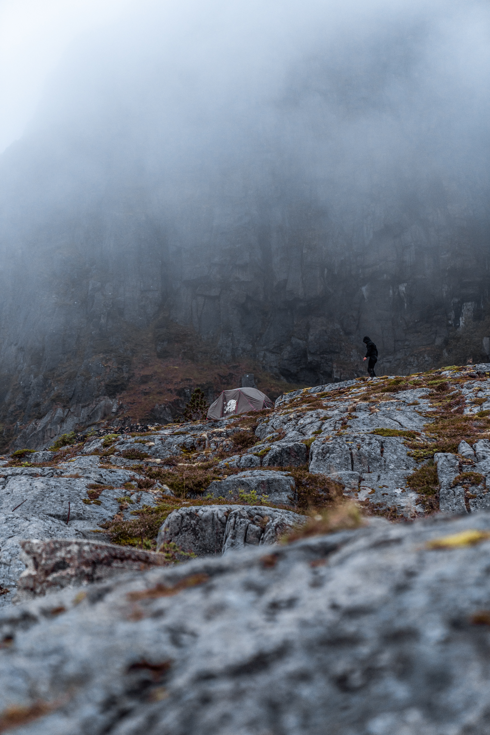 Wild camping in Norway