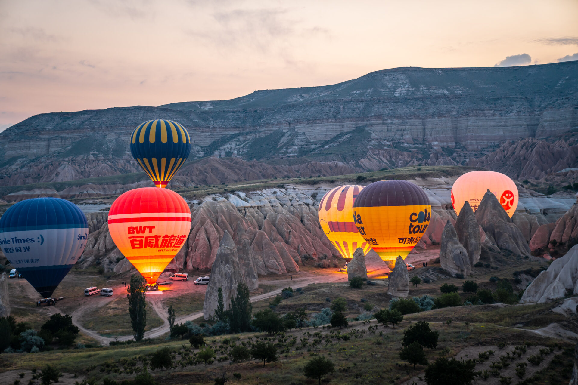Baloons in Cappadocia