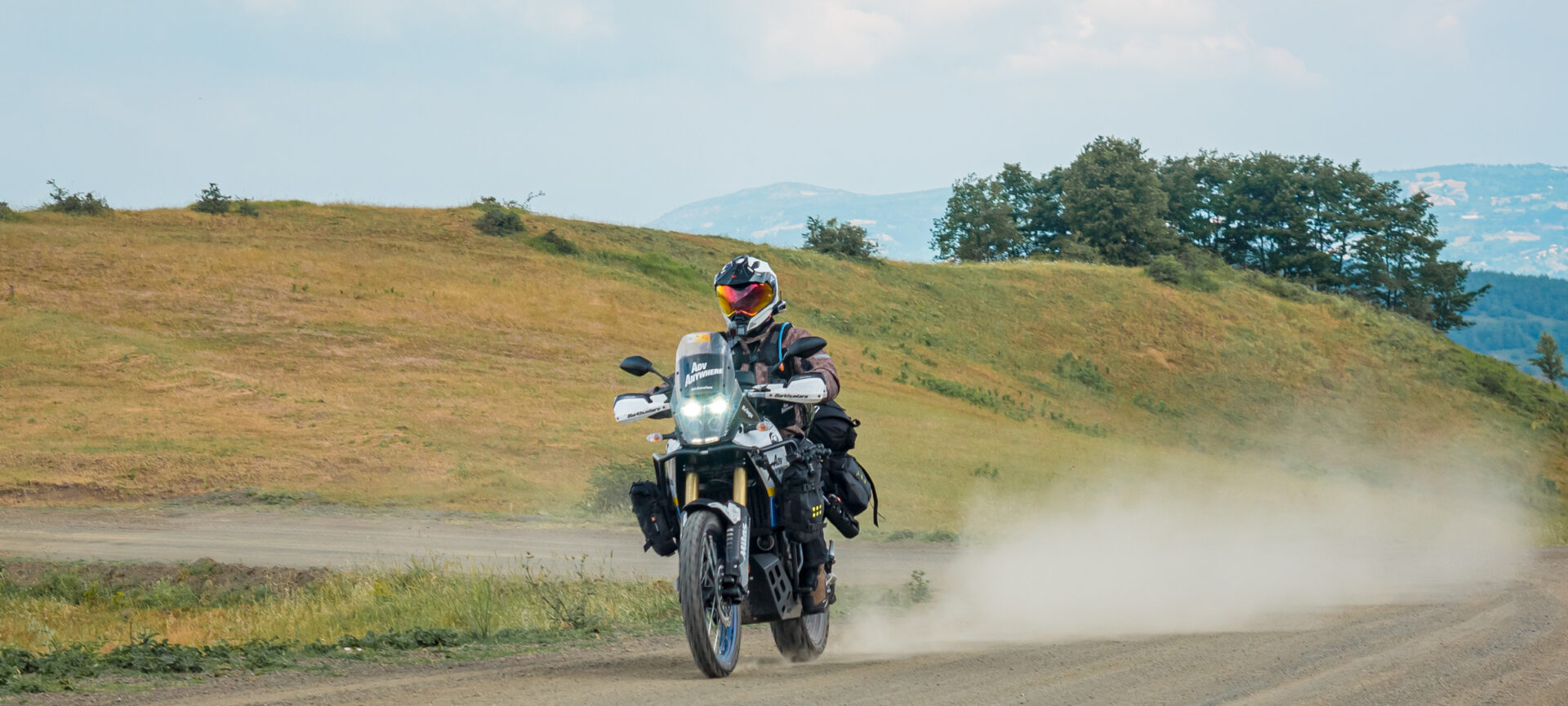 Yamaha Tenere 700 speed gravel ride