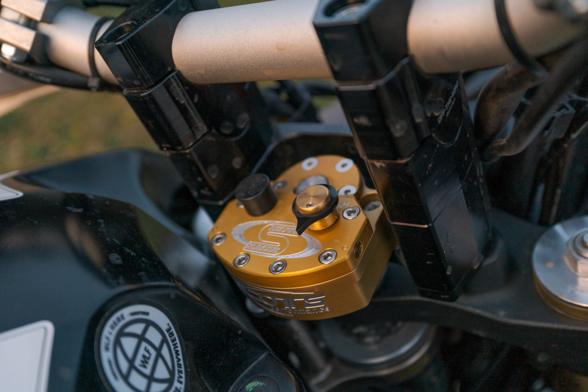 Scotts Steering Damper for Yamaha Tenere 700 Review AdvAnywhere